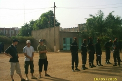 Cérémonie de remise de matériel