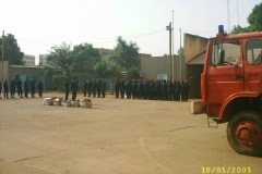 Cérémonie de remise de matériel