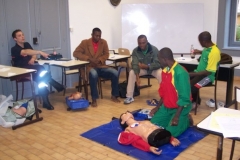 Venue de pompiers burkinabé en France