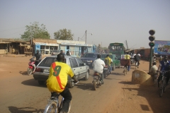 Trafic routier dans la capitale