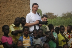 Moment de partage avec des enfants