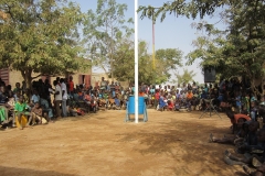 Cérémonie de l'école orphelinat de Wassongdo