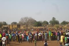 Match de foot à Basgana